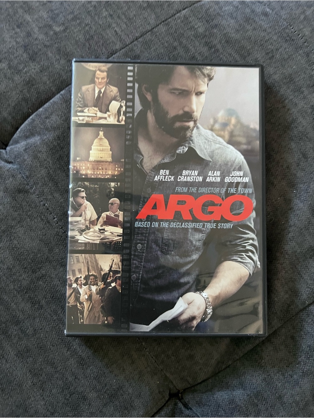 Warner Bros. ARGO DVD - Red, Black, Gray